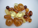 Baltic amber beads - loose beads - natural authentic Baltic amber beads - amber bead mix - quality beads - wholesale amber bead - amber heart beads