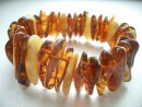 Amber jewelry - chips streched bracelet