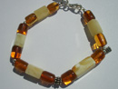 Faceted bead bracelet