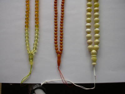 Arab - arabic amber prayer beads - worry beads
